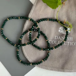VIAMAJA Armbånd<Armbånd Merle Forest Green - Sæt med 3 stk