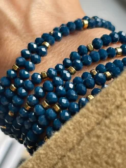VIAMAJA Armbånd<Armbånd Merle Havblå - Sæt med 3 stk