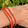 VIAMAJA Armbånd<Armbånd Merle Orange - Sæt med 3 stk