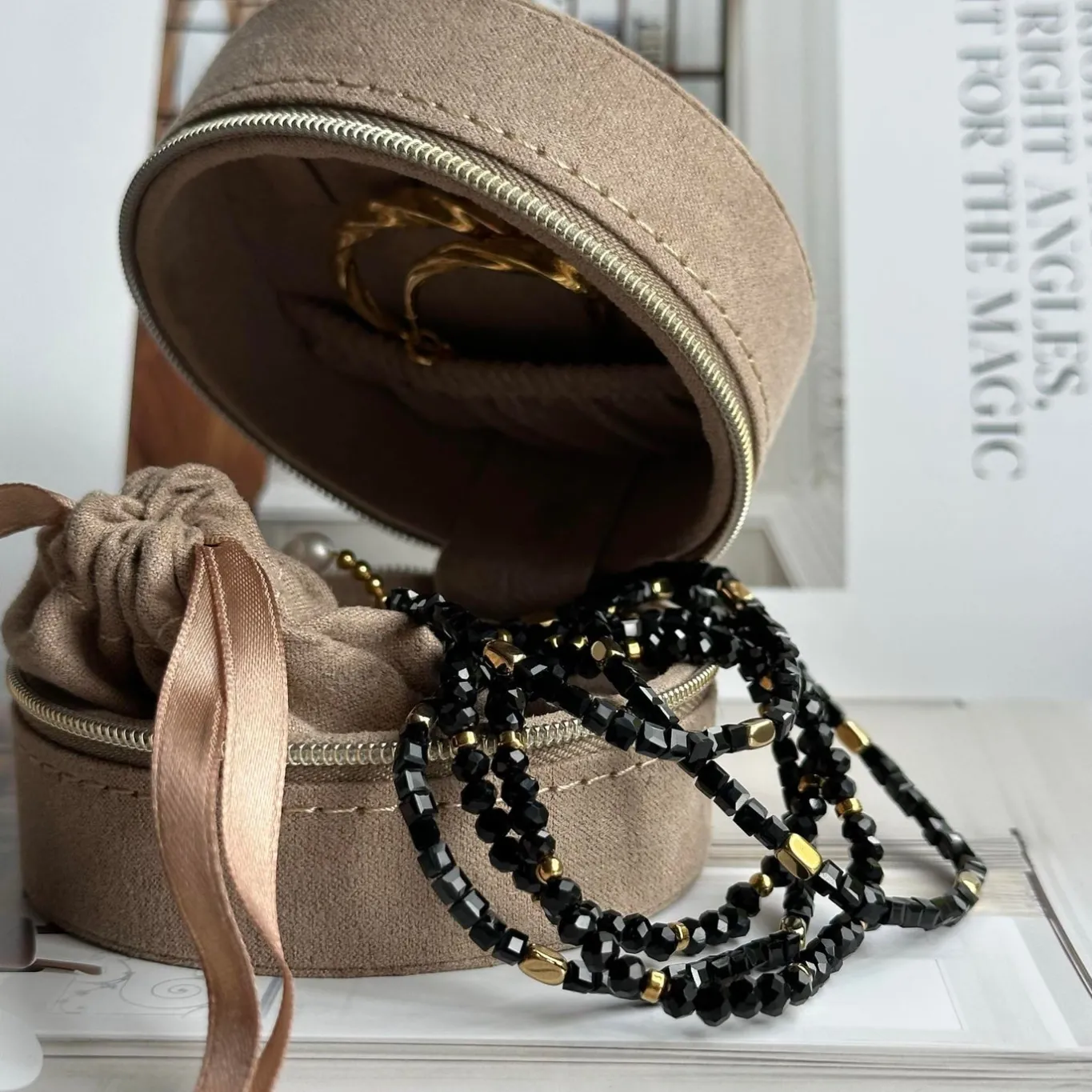 VIAMAJA Armbånd<Armbånd Merle Sort mix - Sæt med 5 stk
