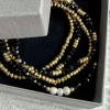 VIAMAJA Armbånd<Armbånd MICHELLE Black / Pearl - 5 stk