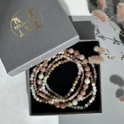 VIAMAJA Armbånd<Armbånd MICHELLE Natur – Sæt med 5 armbånd