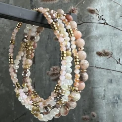 VIAMAJA Armbånd<Armbånd MICHELLE Natur – Sæt med 5 armbånd