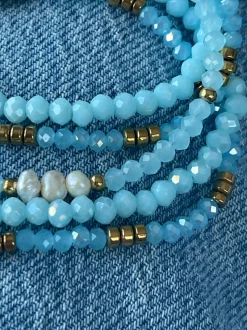 VIAMAJA Armbånd<Armbånd MICHELLE Soft Blue / Mix - 5 stk