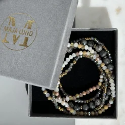VIAMAJA Armbånd<Armbånd MICHELLE Stone – Sæt med 5 armbånd
