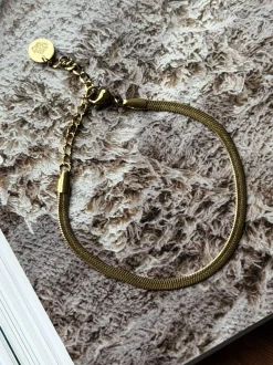 VIAMAJA Armbånd<Armbånd Mira - guldbelagt