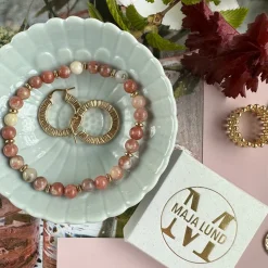 VIAMAJA Armbånd<Armbånd Mollie Natur / Rose