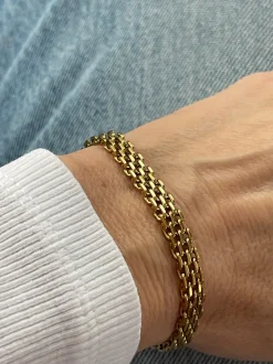 VIAMAJA Armbånd|Vandfaste Smykker<Armbånd Nelly 19cm - Vandfast