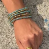 VIAMAJA Armbånd<Armbånd Ofelia Aqua - Sæt med 5 armbånd