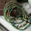VIAMAJA Armbånd<Armbånd Ofelia Emerald - Sæt med 5 armbånd