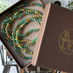 VIAMAJA Armbånd<Armbånd Ofelia Emerald - Sæt med 5 armbånd