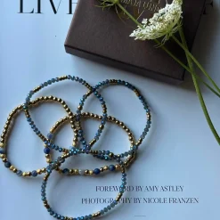 VIAMAJA Armbånd<Armbånd Ofelia Navy - Sæt med 5 armbånd