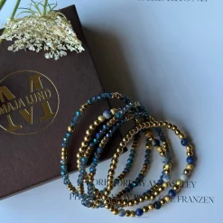 VIAMAJA Armbånd<Armbånd Ofelia Navy - Sæt med 5 armbånd