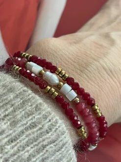 VIAMAJA Armbånd<Armbånd Sarabella Berry – Sæt med 3 stk