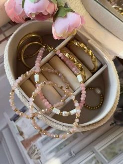VIAMAJA Armbånd<Armbånd Sarabella Soft Rose – Sæt med 3 stk