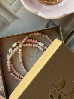 VIAMAJA Armbånd<Armbånd Sarabella Soft Rose – Sæt med 3 stk