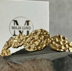 VIAMAJA Armbånd|Armringe<Armring Alma forgyldt