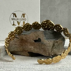 VIAMAJA Armbånd|Armringe<Armring Alma forgyldt