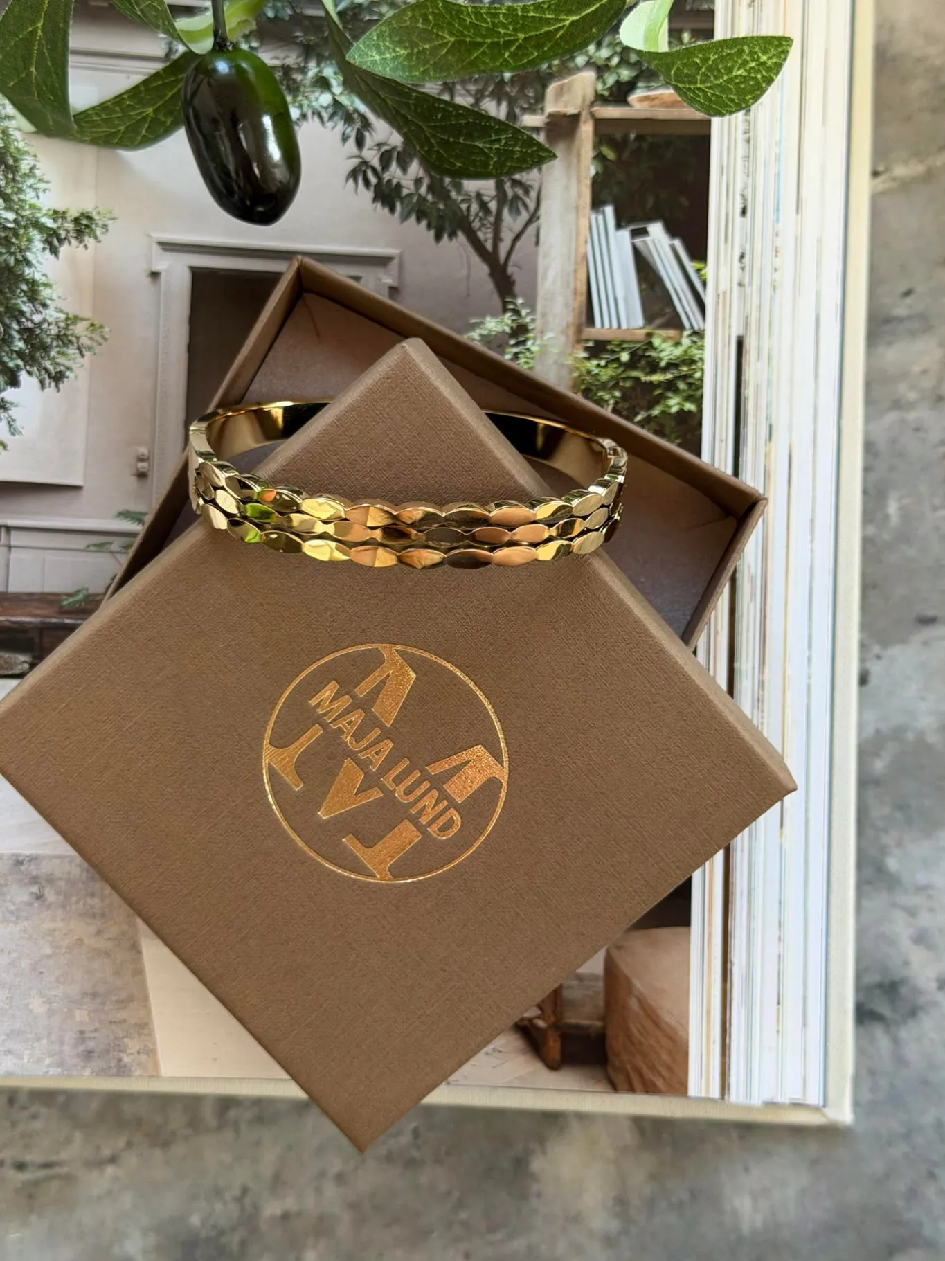 VIAMAJA Armbånd|Armringe<Armring LUCCIA forgyldt