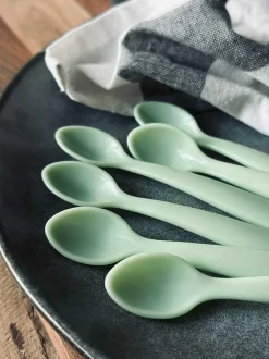 VIAMAJA Bestik Og Køkkenredskaber|Mini Maja<Babyskeer - Green - 6 stk.