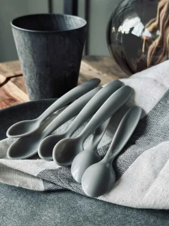 VIAMAJA Bestik Og Køkkenredskaber|Mini Maja<Babyskeer - Grey - 6 stk.