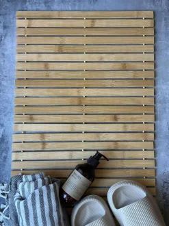 VIAMAJA Badeaccessories|Bademåtter<Bademåtte Bambus - 40x60