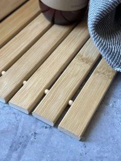 VIAMAJA Badeaccessories|Bademåtter<Bademåtte Bambus - 40x60