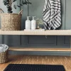 VIAMAJA Badeaccessories|Bademåtter<Bademåtte SKRIDSIKKER 69x39 - Sort