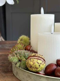 VIAMAJA Fad / Bakker<Bakke beton look – Stor grøn