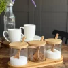 VIAMAJA Køkken Opbevaring<Bakke sæt med bakke, 3 glas og skeer