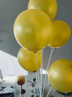 VIAMAJA Højtider<Balloner - Guld 18stk
