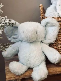 VIAMAJA Mini Maja<Bamse Elefant 25cm - Lyseblå