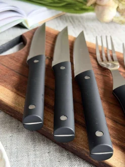 VIAMAJA Bestik Og Køkkenredskaber|Rustfrit Stål<Bestik STEAK til 4 personer