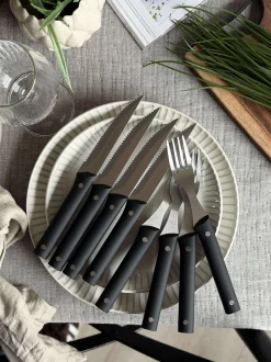 VIAMAJA Bestik Og Køkkenredskaber|Rustfrit Stål<Bestik STEAK til 4 personer