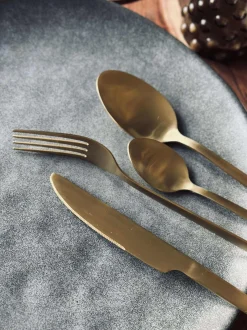 VIAMAJA Bestik Og Køkkenredskaber<Bestik til 4 personer - Classic Gold