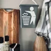 VIAMAJA Skraldespande|Køkken Opbevaring<BIO Spand med låg - Grå