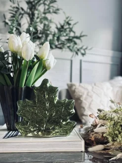 VIAMAJA Lamper|Mushroom Lamper<Blad med led lys og timer - Flere farver
