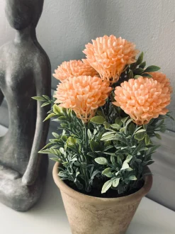 VIAMAJA Blomster|Påske<Blomst i rustik potte - Coral