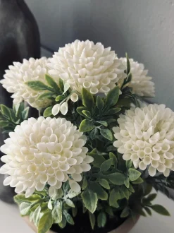 VIAMAJA Blomster|Påske<Blomst i rustik potte - Hvid