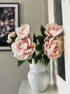 VIAMAJA Blomster<Blomst Pæon pink
