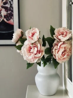 VIAMAJA Blomster<Blomst Pæon pink