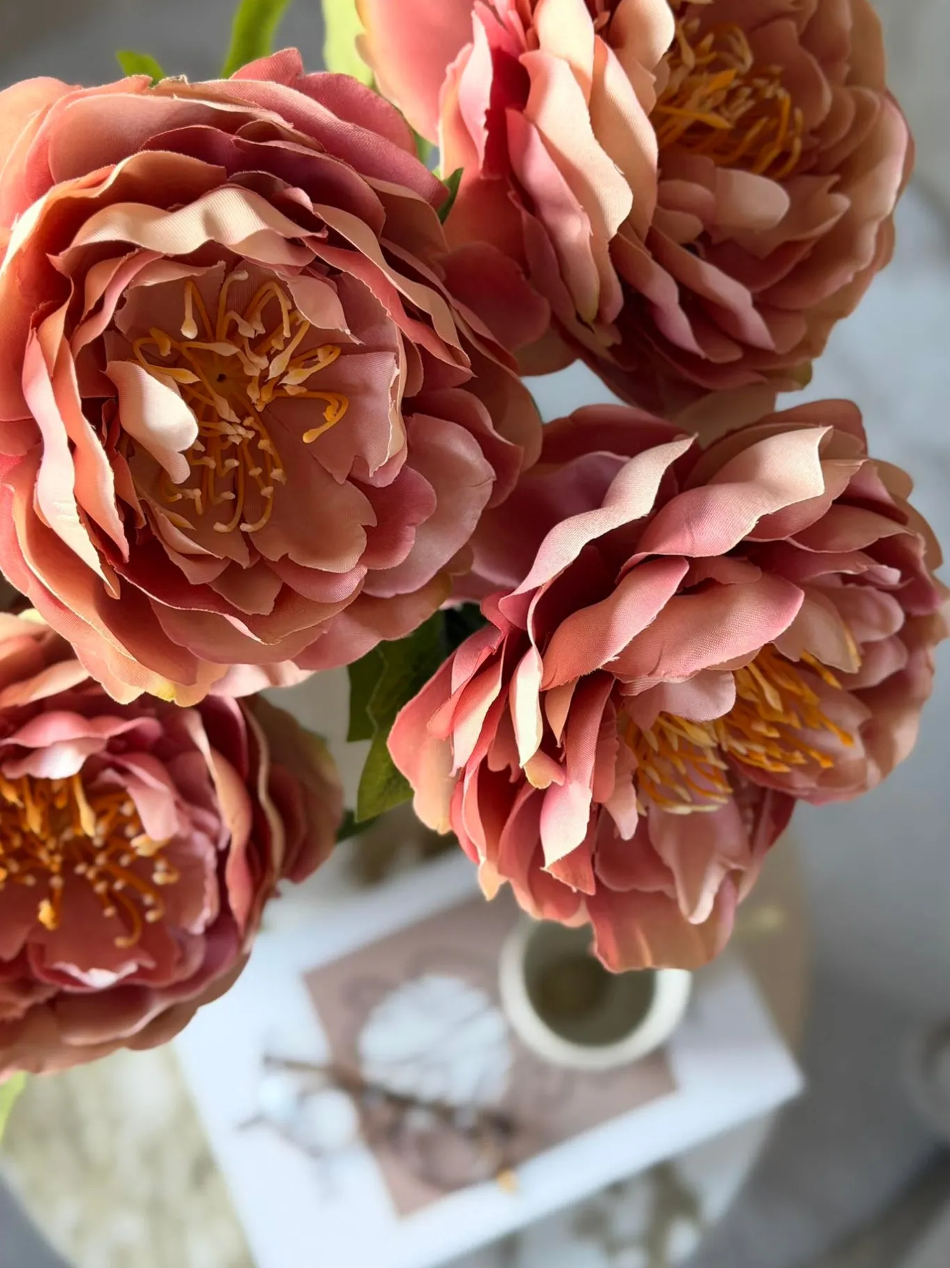 VIAMAJA Blomster<Blomst Pæon Rosa