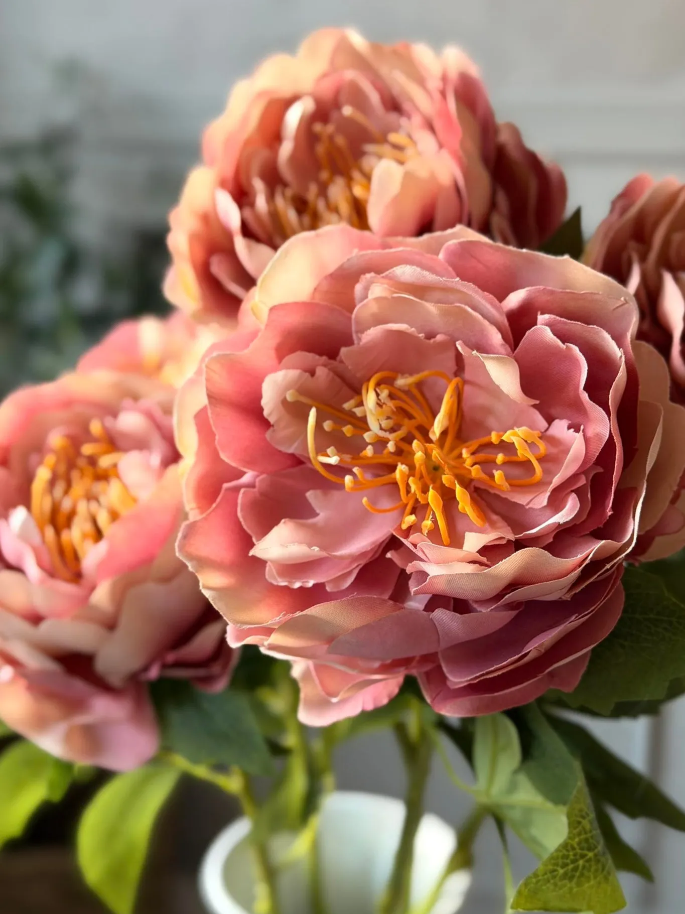 VIAMAJA Blomster<Blomst Pæon Rosa