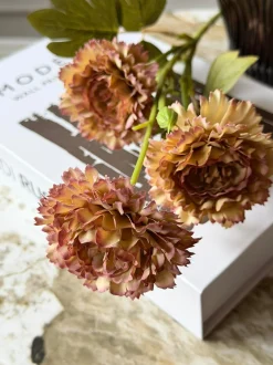 VIAMAJA Blomster<Blomst stilk 70 cm - Brændte farver