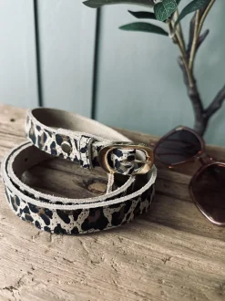 VIAMAJA Bælter<Bælte Aura leopard – 95 cm