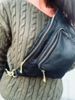 VIAMAJA Bæltetasker<Bæltetaske CLASSY - Black / Gold