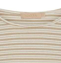 VIAMAJA Bluser<Bluse Christel strib - Beige / Cream