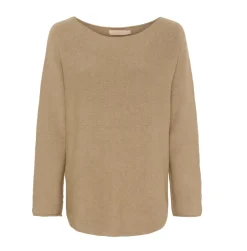 VIAMAJA Bluser<Bluse Dagmar super blød kvalitet – Lys camel
