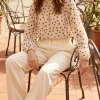 VIAMAJA Bluser<Bluse DOTS - beige