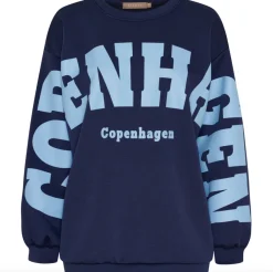 VIAMAJA Bluser<Bluse Hibiscus - Navy / sky
